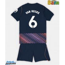 Tottenham Hotspur Jan Paul van Hecke #6 Bortedraktsett Barn 2026-27 Kortermet (+ Korte bukser)